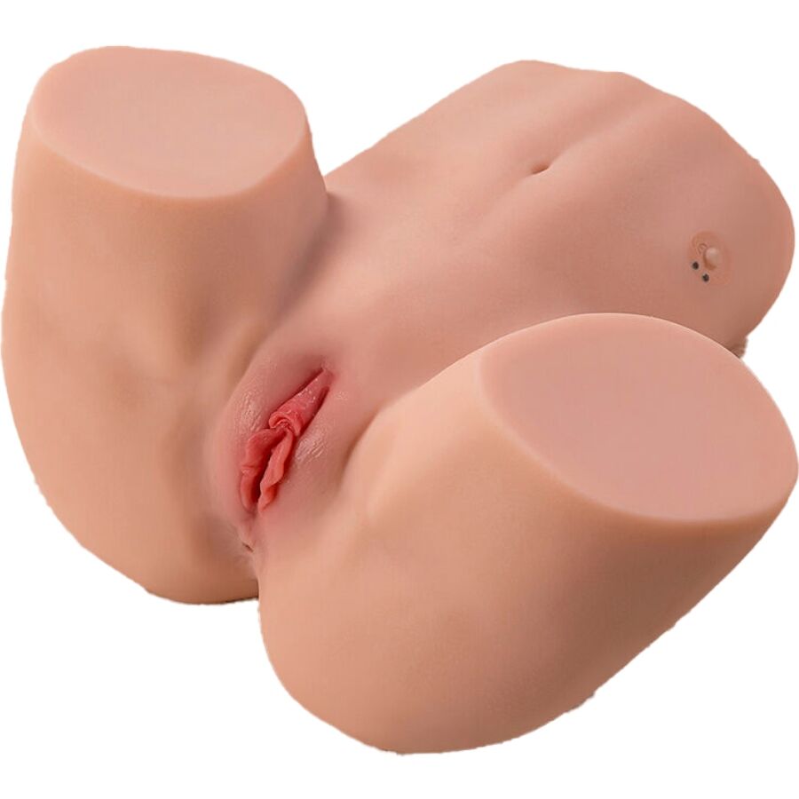 XISE - MAYA SUCKING REALISTA VAGINA E ÂNUS MASTURBADOR COM VIBRAÇÃO E ONDAS ESTIMULANTES 4,5 KG