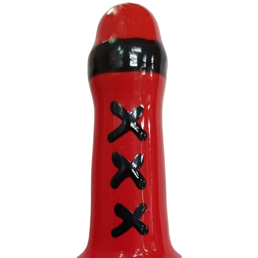 CONDOMERIE - PRESERVATIVOS NOVIDADES PINTADOS À MÃO AMSTERDAM VERMELHO