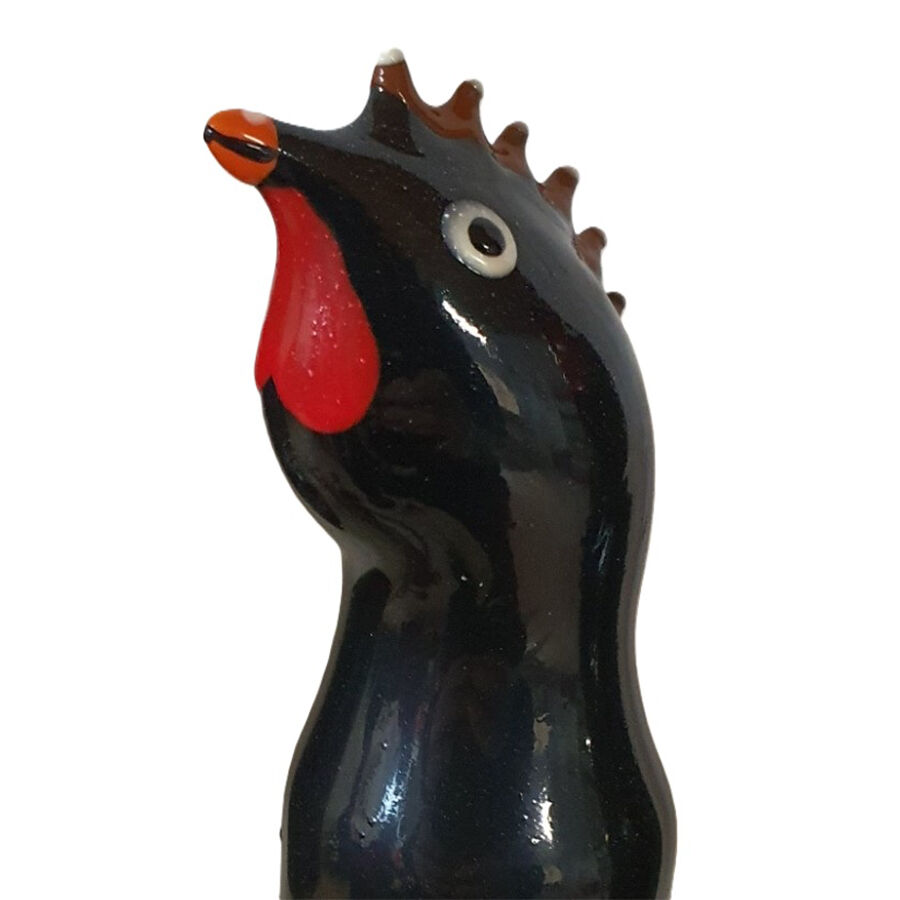 CONDOMERIE - PRESERVATIVOS NOVIDADES PINTADOS À MÃO GALO PRETO