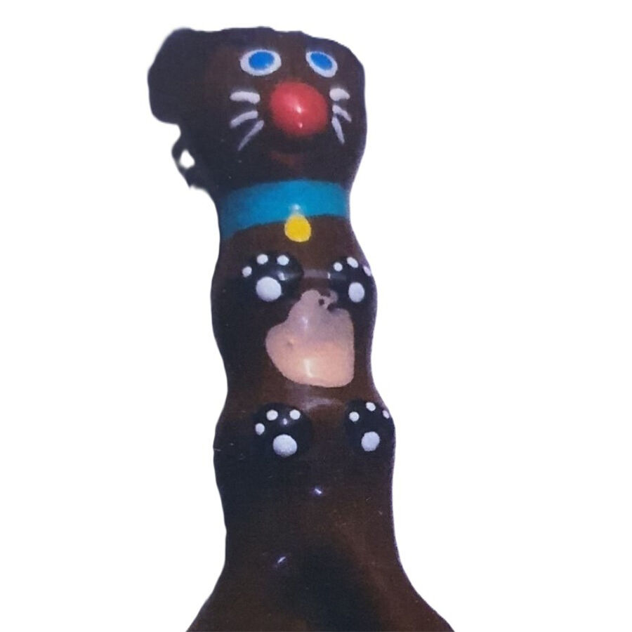 CONDOMERIE - PRESERVATIVOS NOVIDADES PINTADOS À MÃO BROWN DACHSHUND XL