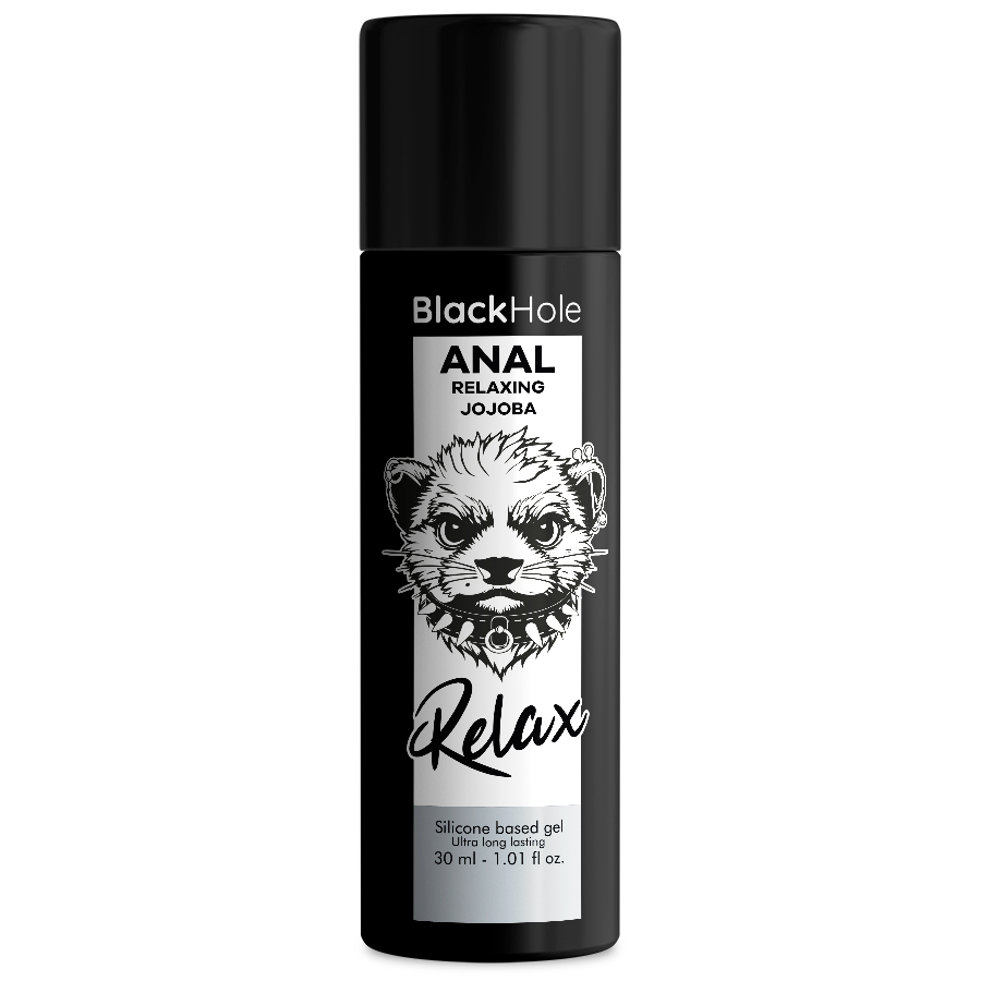 BLACK HOLE - GEL BASE DE SILICONE DILATAÇÃO ANAL 30 ML